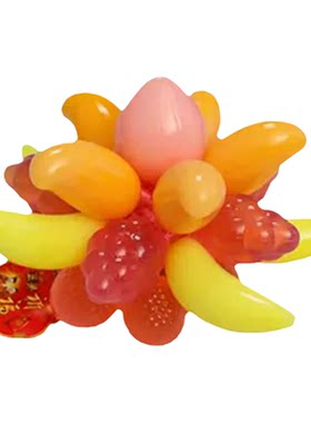 可食用果冻供佛五种供观音摆件