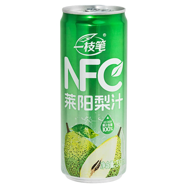 一枝笔nfc梨汁100%果汁整箱