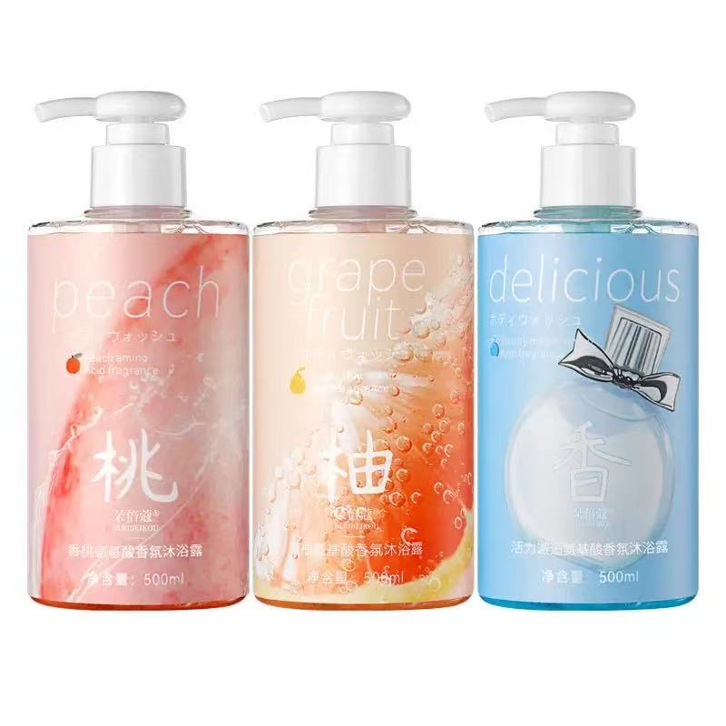 沐浴露~香水型 氨基酸沐浴露 500ml 清洁保湿 持久留香