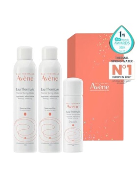 韩国直邮OLIVE YOUNG专享 Avene雅漾活泉水喷雾300ml*2+50ml正品