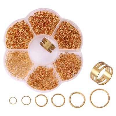 包18k金手链手串收尾定位珠套装