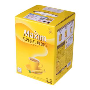 麦馨咖啡maxim韩国咖啡原装进口210条麦新咖啡韩国摩卡三合一速溶