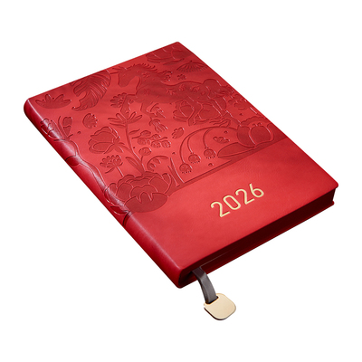 2026马年A5横线记事本变色皮革