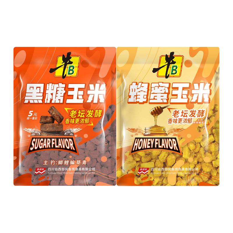 西部风牛B老坛发酵黑糖蜂蜜玉米
