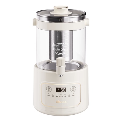 小熊水龙头养生壶家用2025新款多功能煮茶器3L大容量恒温热水壶