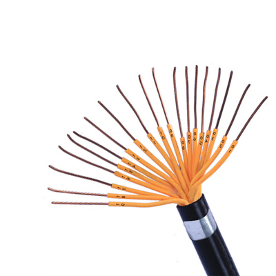 国标阻燃铜芯硬丝控制铠装电缆