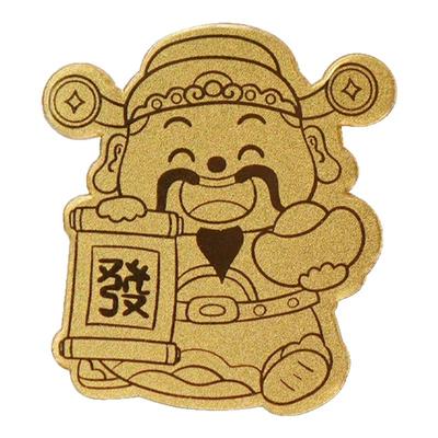 普陀山财库黄金手机贴金箔后背贴