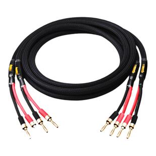 ATAUDIO R9发烧级无氧铜带镀银神经线音箱喇叭线音响线连接专用线