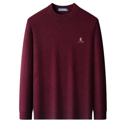 梦特娇一线成衣纯羊毛衫圆领百搭