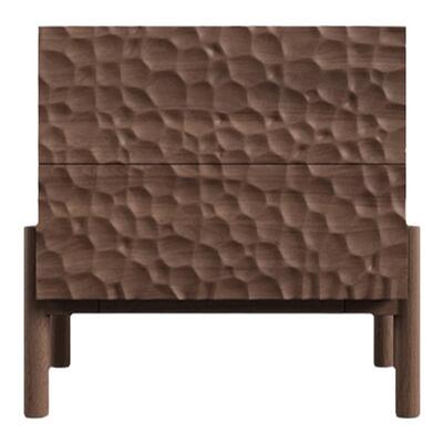 【十年质保】中古实木简约床头柜