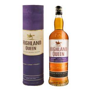 苏格兰原瓶进口威士忌酒高地女王雪莉桶原装调配调和酒700ML洋酒