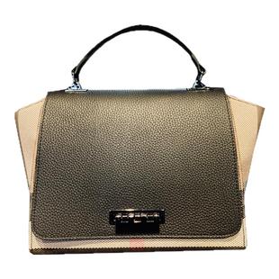 欧美时尚大容量真皮女包潮2025新款格子包牛皮翅膀包格纹手提大包