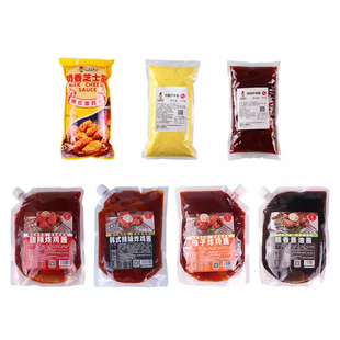 激烈哥韩式炸鸡酱1kg商用柠檬芝士琥珀蜂蜜芥末酱甜辣酱炸鸡酱料
