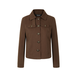 KSXN 短款夹克外套秋美式工装风女复古修身显瘦上衣