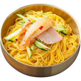 朝鲜族玉米面条正宗东北延边特产苞米面条粗粮速食方便面黄面条