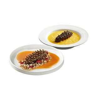 和苑酒家 金汤小米海参粥鲍汁杂粮加热即食 淡干海参干货泡发辽参