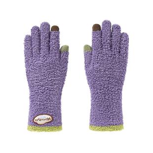 KK树可触屏儿童手套冬天保暖男童女童宝宝大童五指分指秋冬抗静电