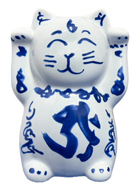 李居明招财猫储钱罐怡然种子