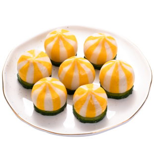 趣十八番包心蟹子丸澳门豆捞鱼丸鱼包蛋关东煮麻辣烫火锅食材丸子