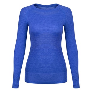 HaWaTa哈瓦塔瑜伽无缝长袖运动上衣春夏专业健身跑步服女速干T恤