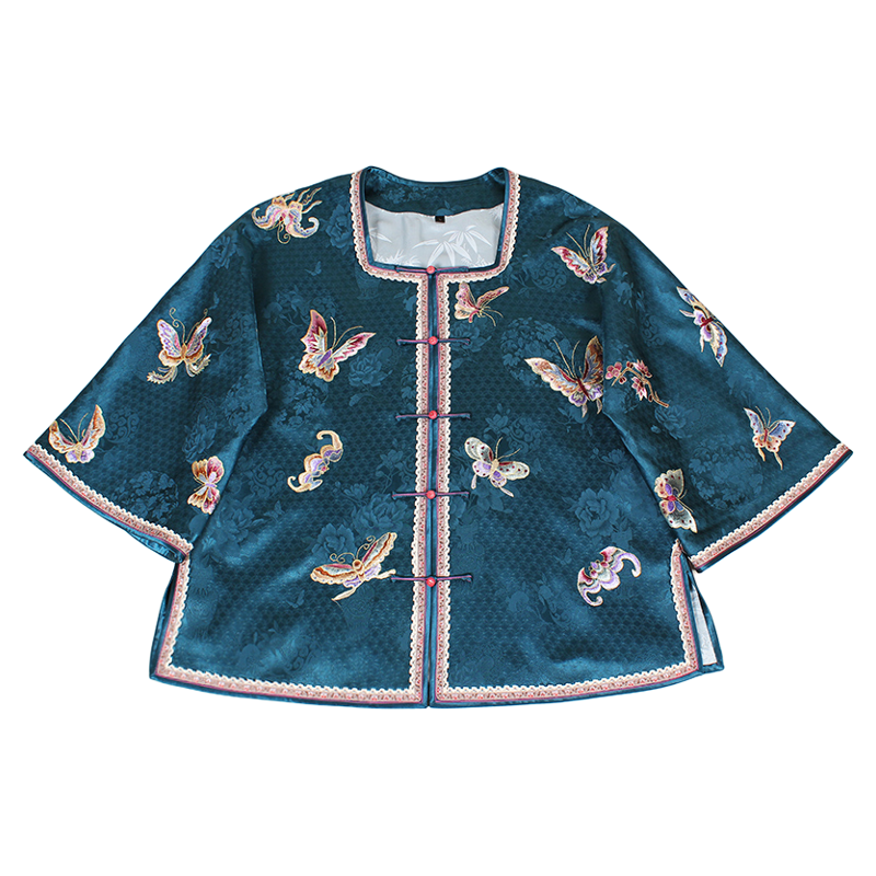 【舞春衿】复古新中式纯手工10汉服上装