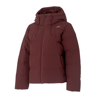 斯凯奇女装户外梭织短款羽绒服保暖外套25冬季新款运动服P425W052