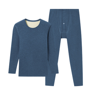 三枪华绒抗菌加厚保暖内衣男女热力弹羊绒蚕丝贴护型保温秋衣秋裤