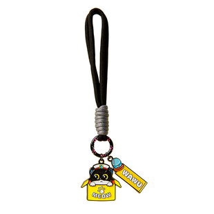 上美影黑猫警长盒中萌警系列钥匙扣小挂件汽车包包可爱动漫周边