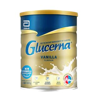 澳版雅培怡保康Glucerna成人中老年糖尿病高钙无蔗糖奶粉850g/罐