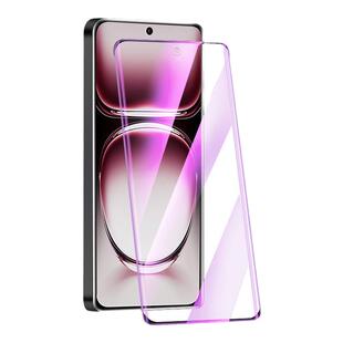 适用opporeno12钢化膜全屏覆盖防摔曲面保护防指纹玻璃OPPOReno12pro手机贴膜抗蓝光高清防爆水凝膜全包边por