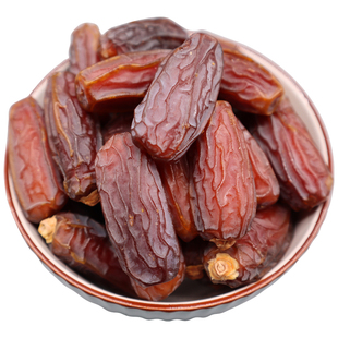 新货椰枣新疆伊拉克黑椰枣蜜枣阿联酋迪拜沙特500g装孕妇休闲零食