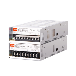 LRS开关电源220转24V明12V直流5V伟 50/100/150/200S变压器350NES