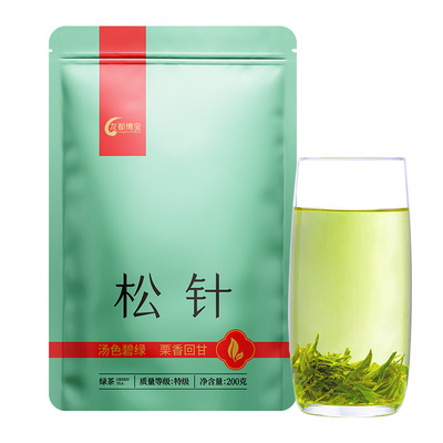 博宝高山松针绿茶明前特级