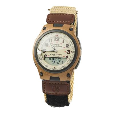 卡西欧经典复古森林人手表