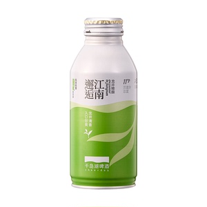 千岛湖啤酒龙井茶啤390ml*12罐