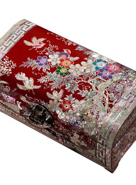 中式非遗螺钿首饰盒结婚订婚嫁妆