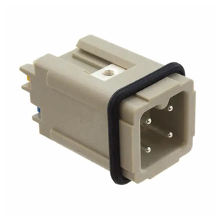 WAIN连接器HA-003-M公芯10A四针1210030110001唯恩09200032611新