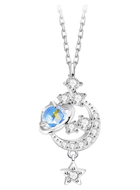 儿童星月项链女童小众饰品礼物