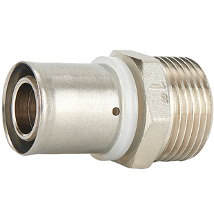 铝塑管卡压式管件外丝直接1216水管接头配件2025全铜4分6分1寸