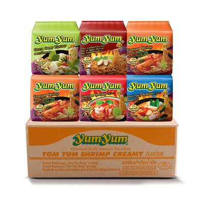养养多味70g袋整箱泡面yumyum