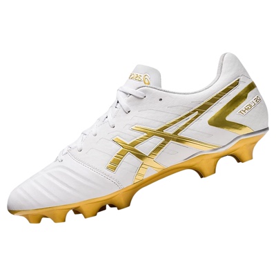 Asics亚瑟士低帮袋鼠皮足球鞋男