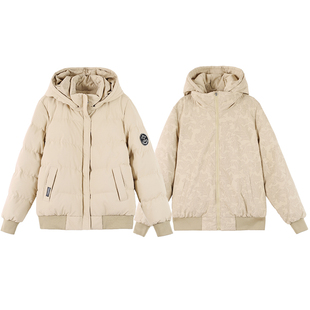 啄木鸟短款羽绒棉衣棉服女2025新款冬季加厚今年流行的小棉袄外套