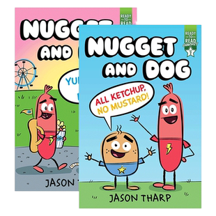 英文原版 Nugget and Dog 努格特和狗系列2册 Ready-to-Read Graphics Level 2 英文版 进口英语原版书籍