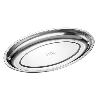 蒸鱼盘316L不锈钢椭圆形推荐购买