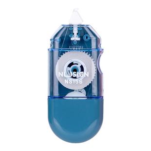 【4只装】得力纽赛修正带透明膜带小型便携迷你6m涂改带改正带学习办公用品学生用创意少女简约NS156