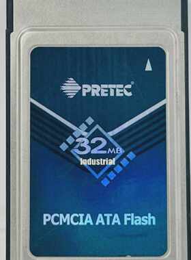 PRETEC PAN032-HR PCMCIA ATA 闪存 32 MB 工业存储卡 PAN032 HR