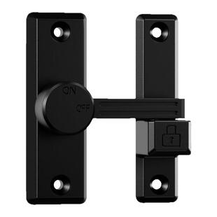 免打孔移门扣90度谷仓神器推拉门反锁扣卡扣防盗插销门栓门闩固定