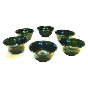 静云轩夜光杯十五年老店正品祁连玉茶杯加厚实用款大号茶碗杯包邮