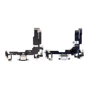 适用15 14原装14Pro max尾插小板15plus充电拆机尾插15PM送话排线