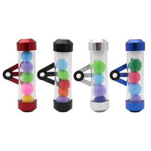 改装创意税单管通用标签税单筒摩托车放置透明车票管配件装饰管